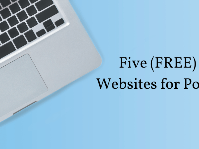 Five (FREE) Websites for Poets