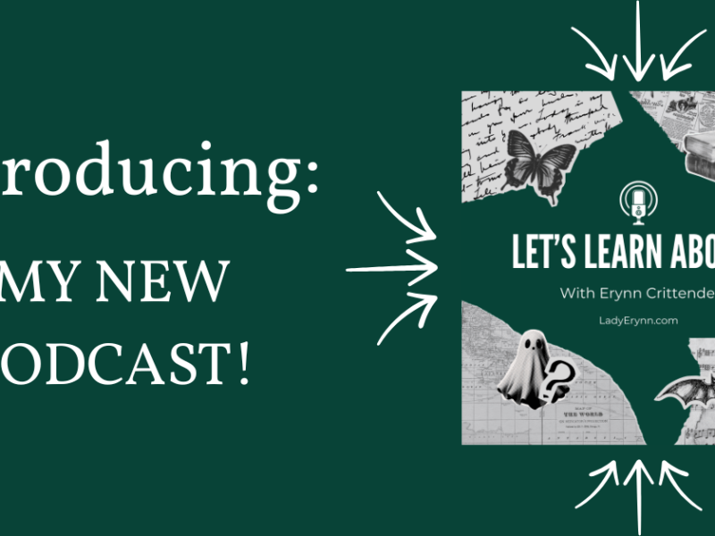 Introducing MY NEW PODCAST