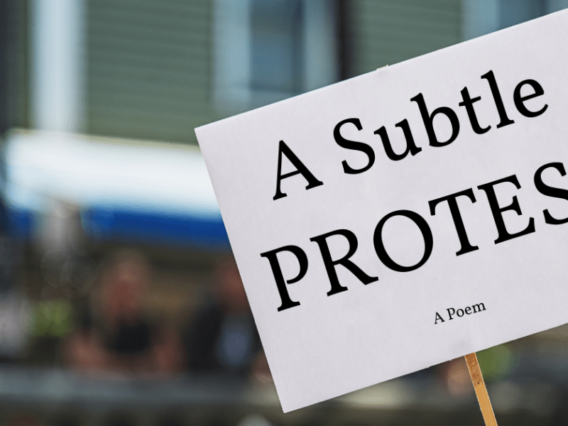 A Subtle Protest