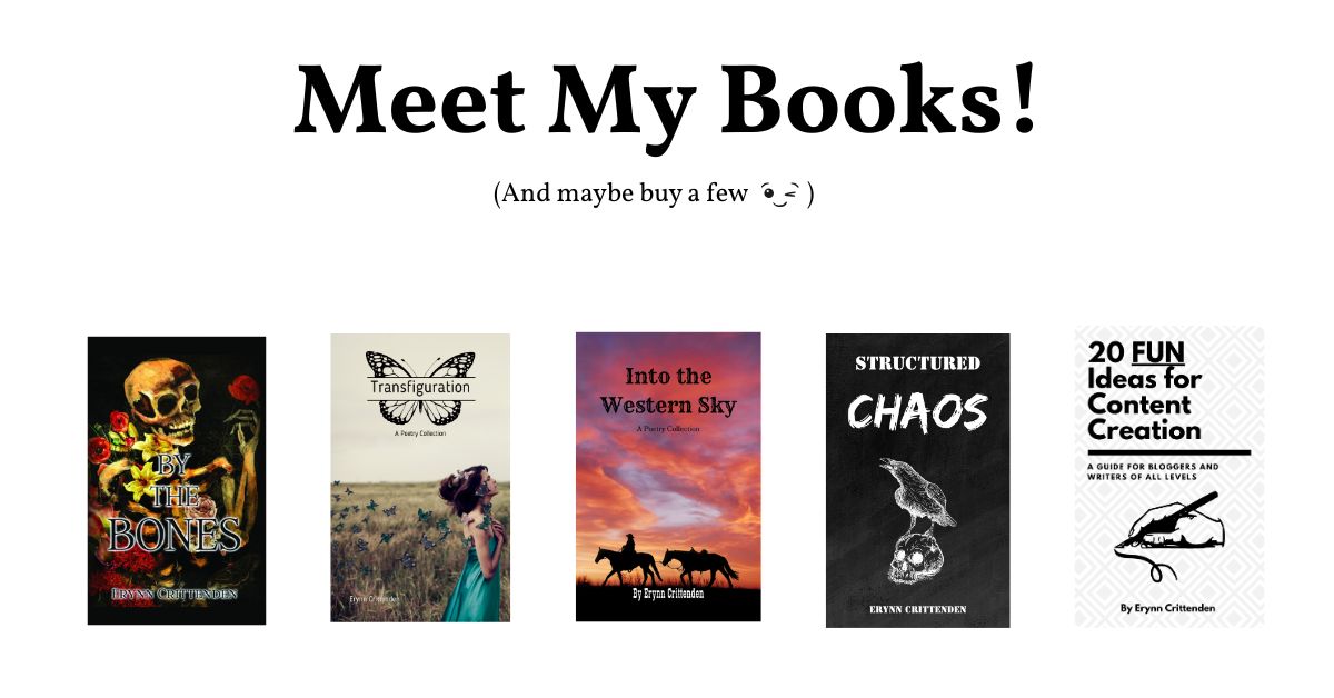 Meet My Books!