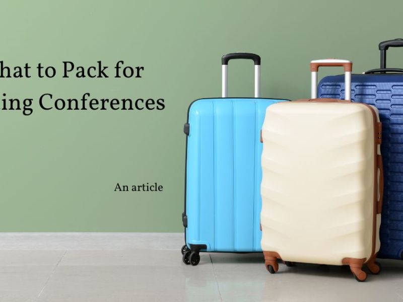 What to Pack for Writing Conferences